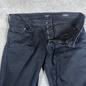 Mavi Jeans Mens 38x32 Zach Straight Leg Blue Denim Casual Formal Office